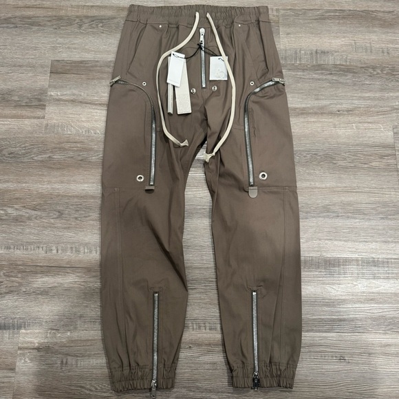 Rick Owens Other - Rick Owens Bauhaus Cargo Drawstring Pants in Dust